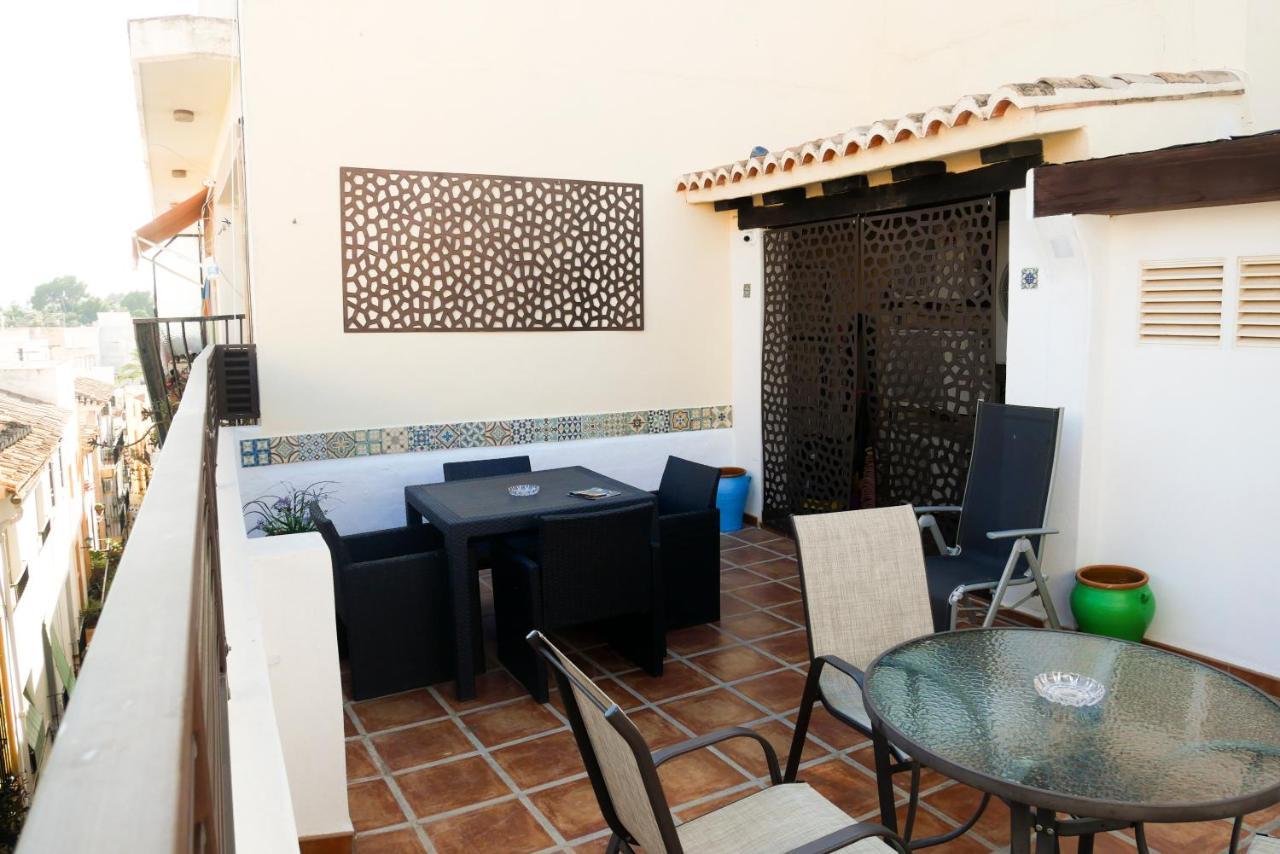 No4 Casatosca Javea - Apart Attico Con Terraza - Escaleras - En El Centro Del Casco Antiguo Dış mekan fotoğraf
